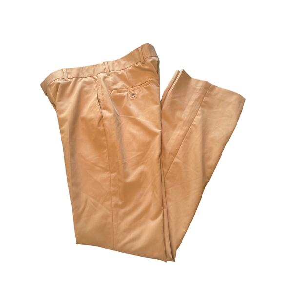 NWOT boohooMAN Tan Dress Pants Polyester Blend Pockets Size 30 x 33 - Picture 1 of 6
